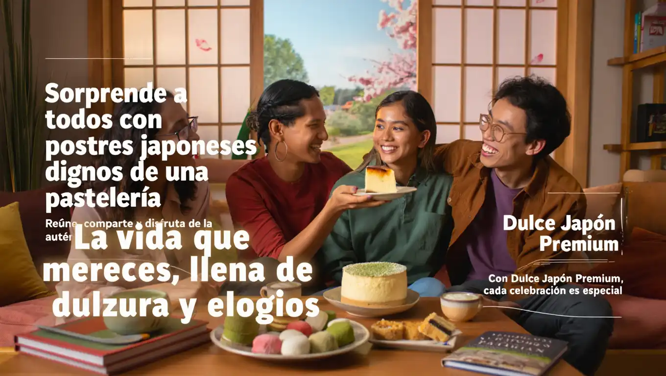 Dulce Japón Premium Recetas Japonesas de Postres para Crear Mochis, Dorayakis y Cheesecake Soufflé en Casa